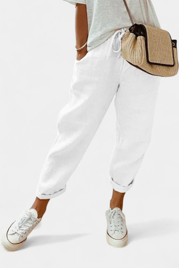 Alba Kvėpuojantys Tiesūs Šortai