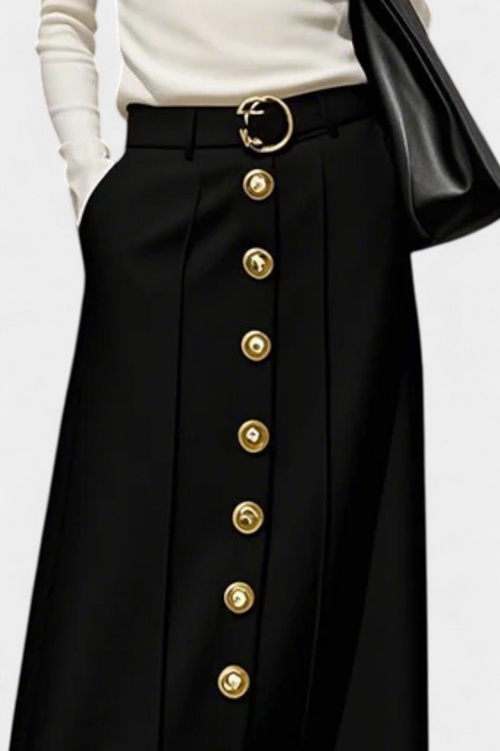 Ada Laisvi Sijonai su Kišenėmis ir Urbanistiniu Stiliumi