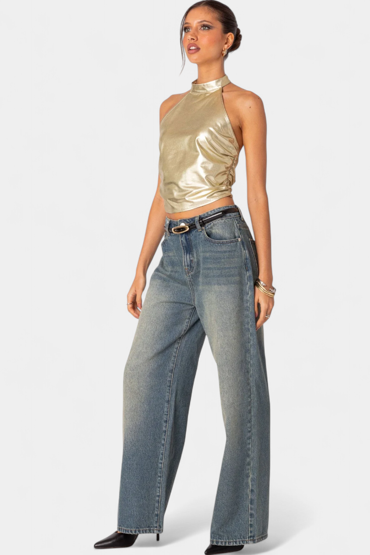 Anna | Metalinis Halter Topas