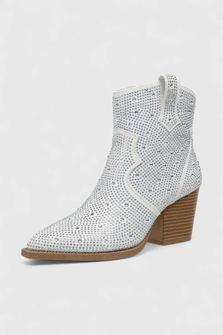 Elegantiški Berenice batai su patchwork ir šoniniu užtrauktuku